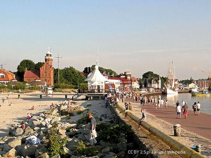 Ustka Stolpmünde Polnische Ostsee Ustka Stolpmünde Polnische Ostsee
