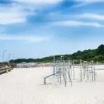Spielplatz am Strand in Darlowo