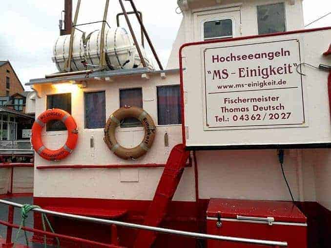 MS Einigkeit – Schiff im Hafen von Heiligenhafen