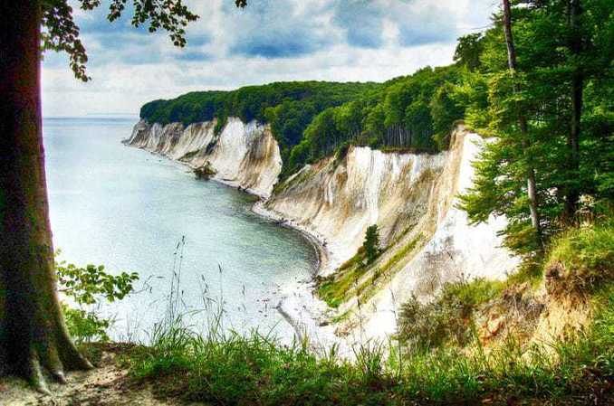  Kreidefelsen  R gen Nationalpark Jasmund  Ostsee Magazin