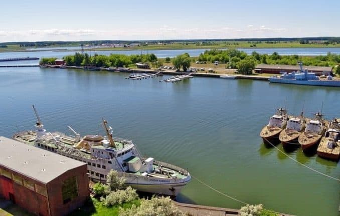 Peenemünde auf der Ostseeinsel Usedom