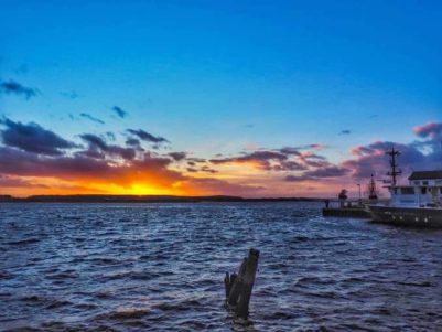 karlshagen Sonnenuntergang Hafen