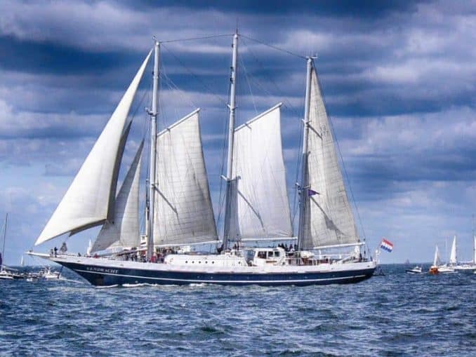 Rumregatta Flensburg ist das größte Gaffelseglertreffen