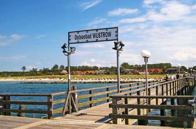 Seebrücken an der Ostsee Ostseebad Wustrow