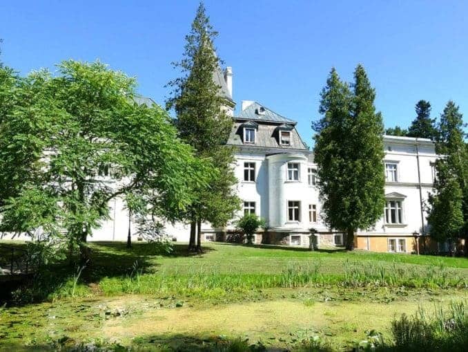 Altes Haus im Landgut Varzin