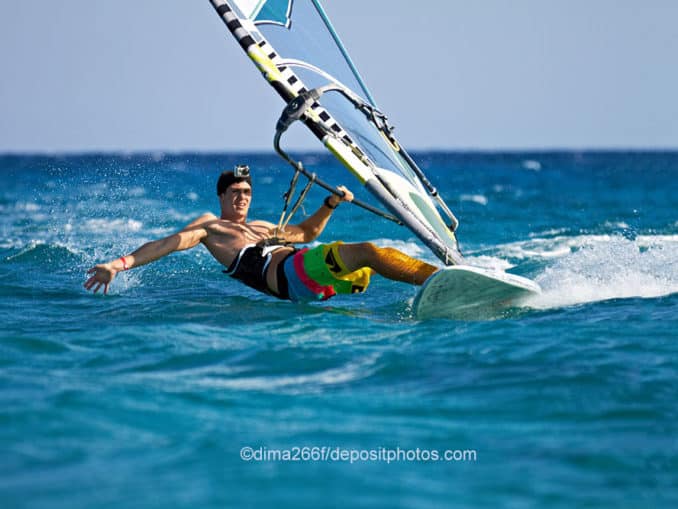 Deutsche Meisterschaft im Speedwindsurfen auf Fehmarn
