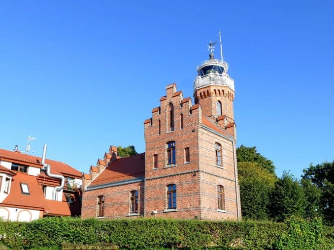 Leuchtturm Ustka (Polnische Ostsee)