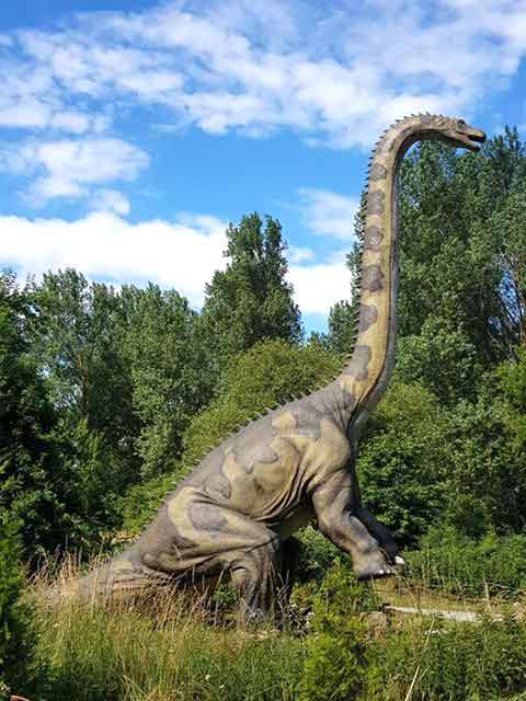 Dinosaurier im Dinosaurierland Rügen