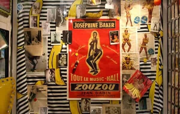 Josephine Baker Plakat im Bananenmuseum Sierksdorf