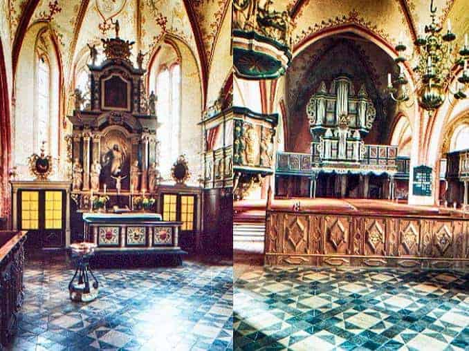 Altar und Orgel
