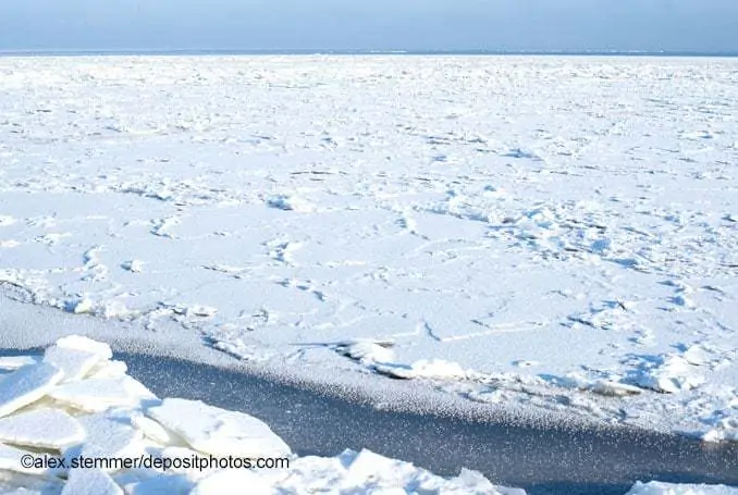 Ostsee zugefroren