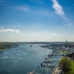 Travemünde von oben
