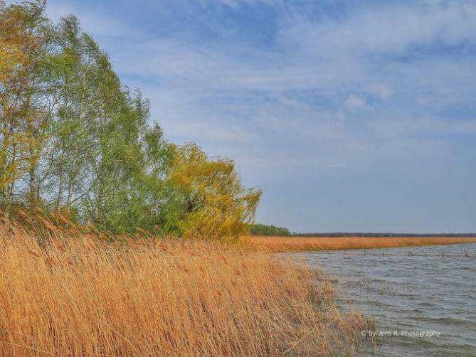 Halbinsel Gnitz (Usedom) Achterwasser Halbinsel Gnitz Achterwasser