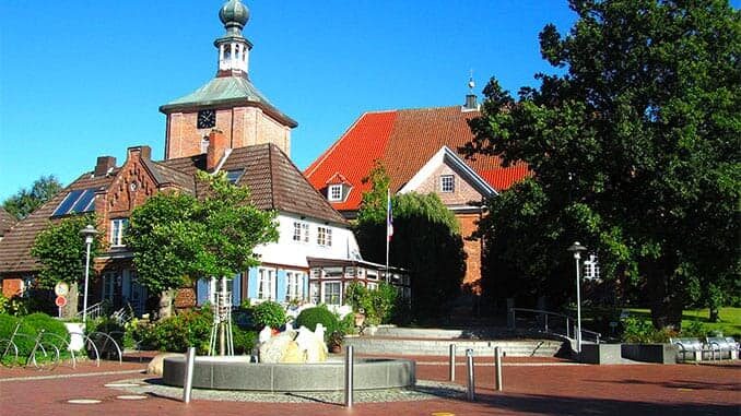 Marktplatz von Schönberg (Holstein)
