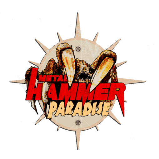Logo des Metal Hammer Paradise Festivals am Weissenhäuser Strand (Schleswig Holstein)