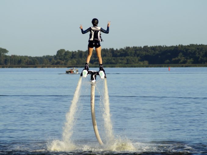 Flyboard an der Ostsee Flyboard an der Ostsee