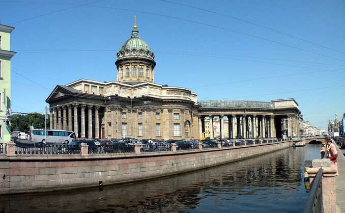 Kasaner-Kathedrale Ausflugsziele Sankt Petersburg 🇷🇺 Ausflugsziele