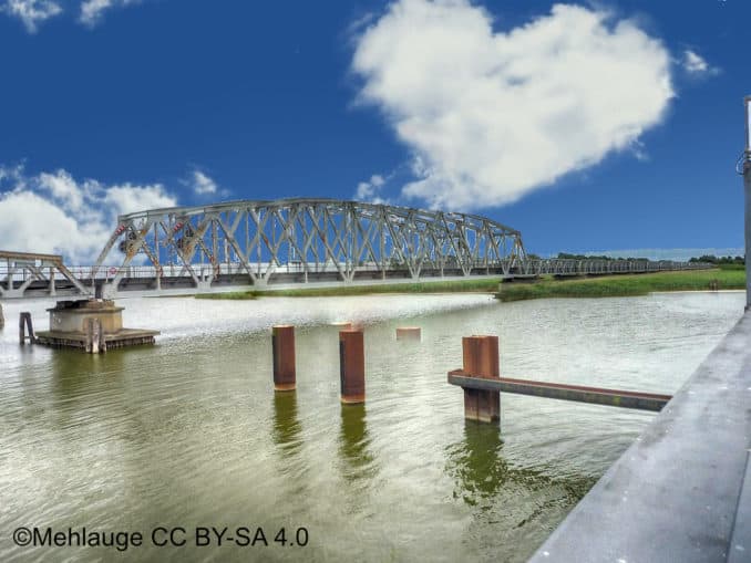 Meiningenbrücke Puchten nach Zingst