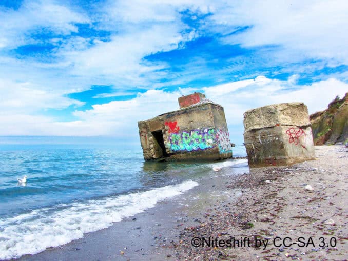 Steilküste Bunker bei Wustrow Fischland-Darß-Zingst