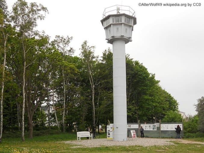 Grenzturm Kühlungsborn an der Ostseeküste