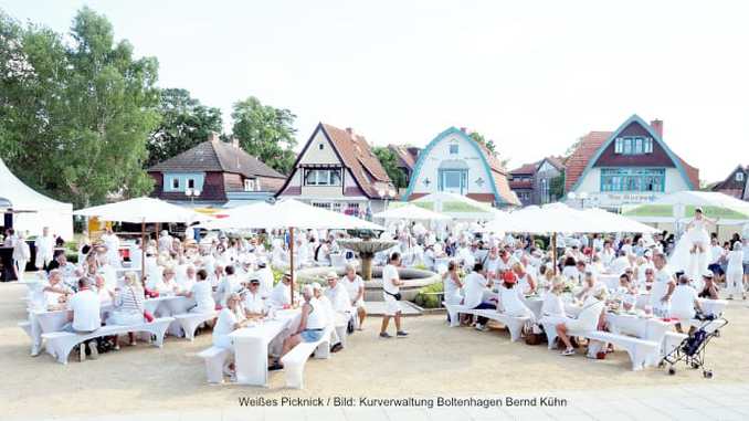 Weißes Picknick / Bild: Kurverwaltung Ostseebad Boltenhagen Bernd Kühn