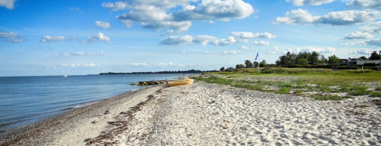 Strand an der dänischen Ostsee