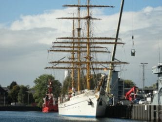 Forderansich der Gorch Fock