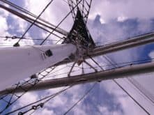 Mast der Gorch Fock