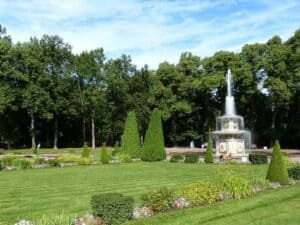 Parks und Gärten von St Petersburg