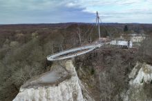 Luftaufaufnahme Skywalk frontal