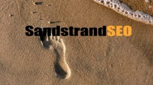 SandstrandSEO Fußspuren im Sand