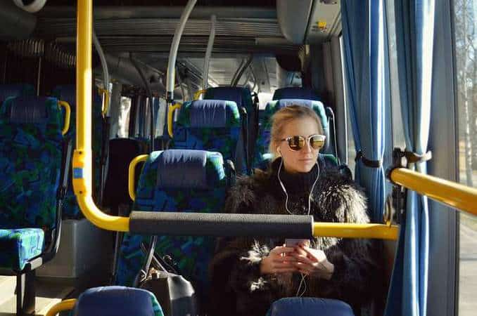 Mit dem Bus an die Ostsee