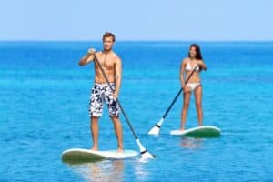 Stand Up Paddling an der Ostsee