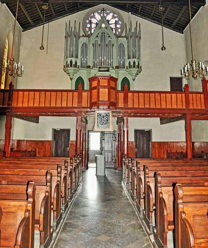 Kirche St. Peter Misdroy mit Grüneberg Orgel