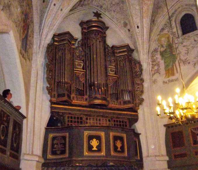 St.-Gertrud Kirche Orgelprospekt von 1860