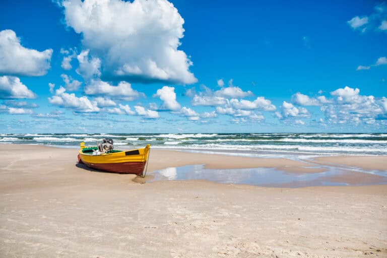Debki Strand Fischerboot