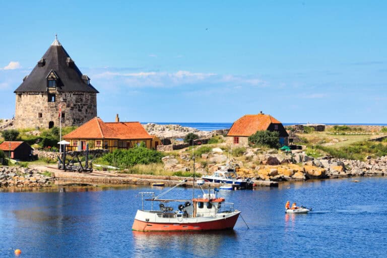 Fort Christiansoe Bornholm Ostseeinsel Dänemark