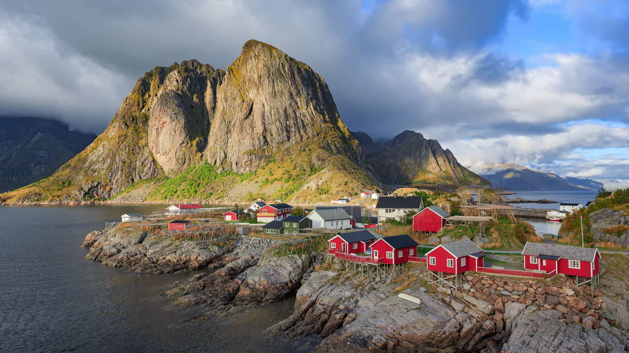 Reine fishing village at Lofoten Islands, Norway