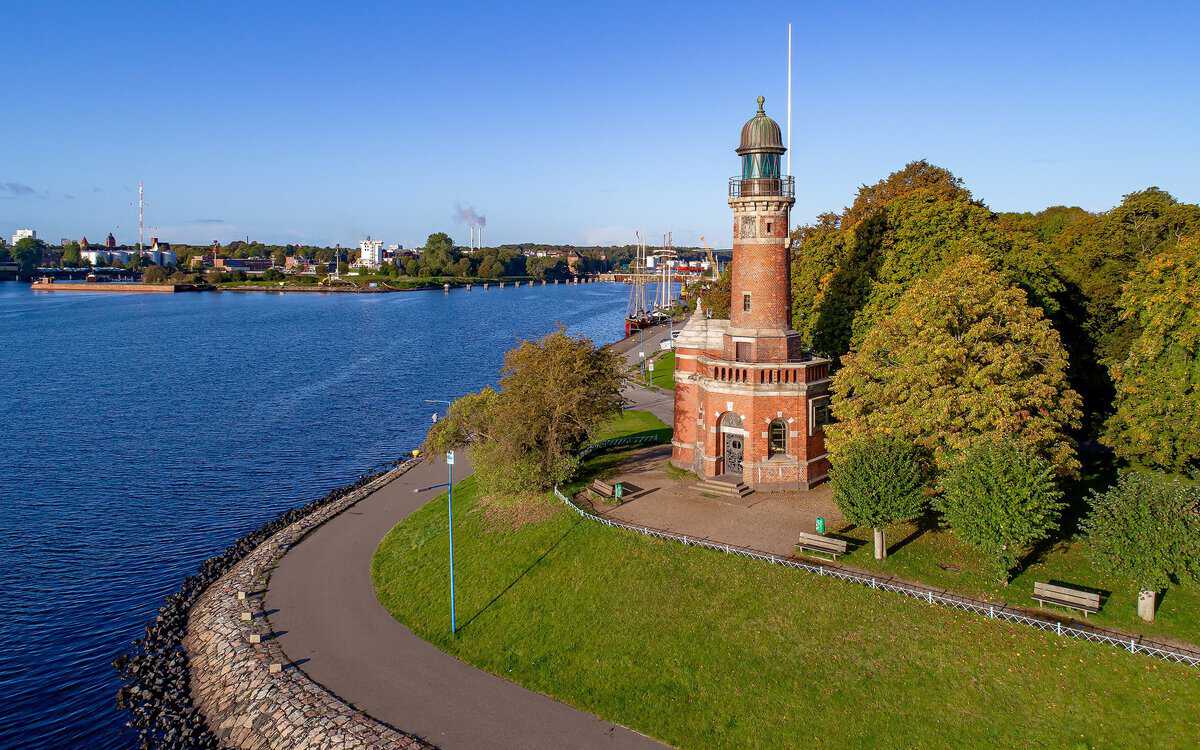 Leuchtturm Holtenau ☀️ Ostsee Bilder