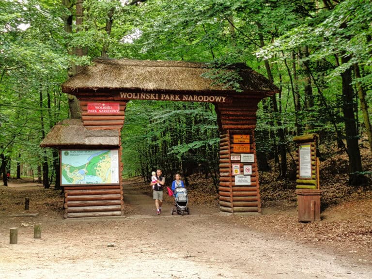 Nationalpark Wollin Eingang