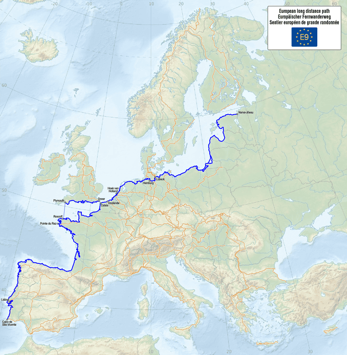 Europaeische-Fernwanderweg-E-9