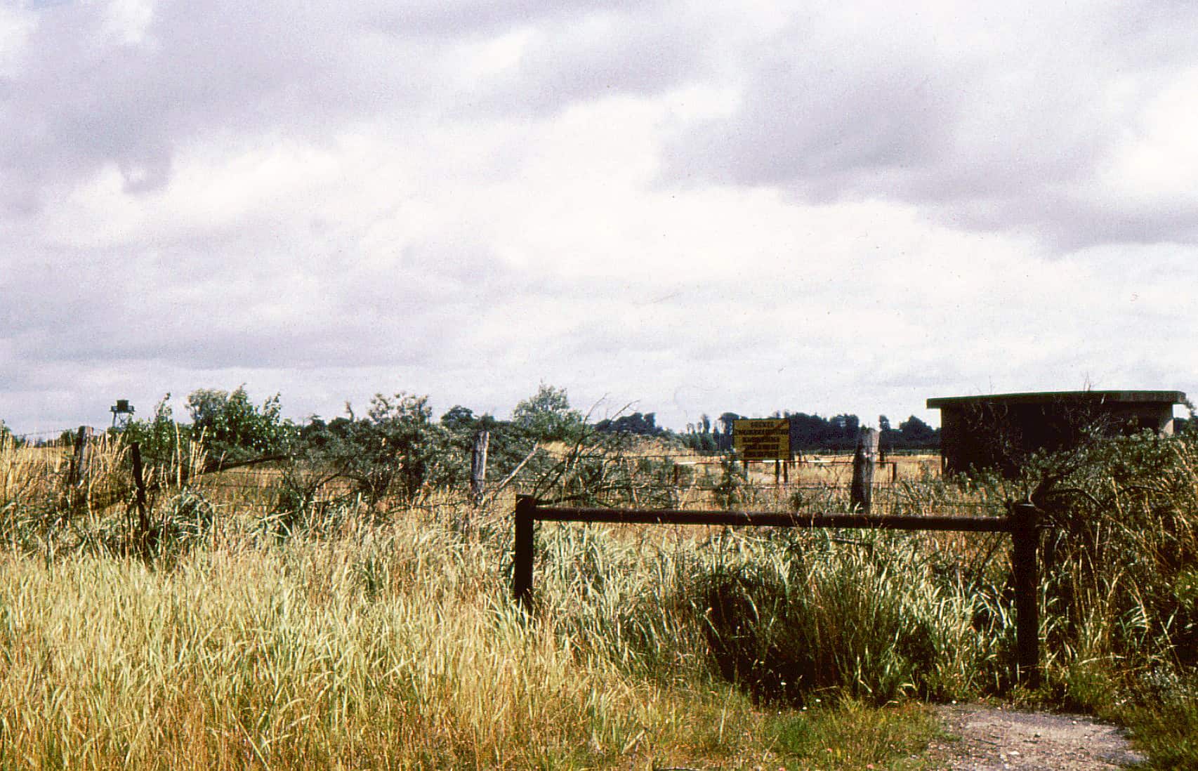 Innerdeutsche Grenze auf dem Priwall Juli 1961