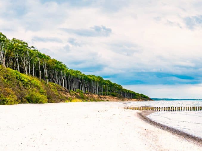 Strand an der Steilküste Nienhagen