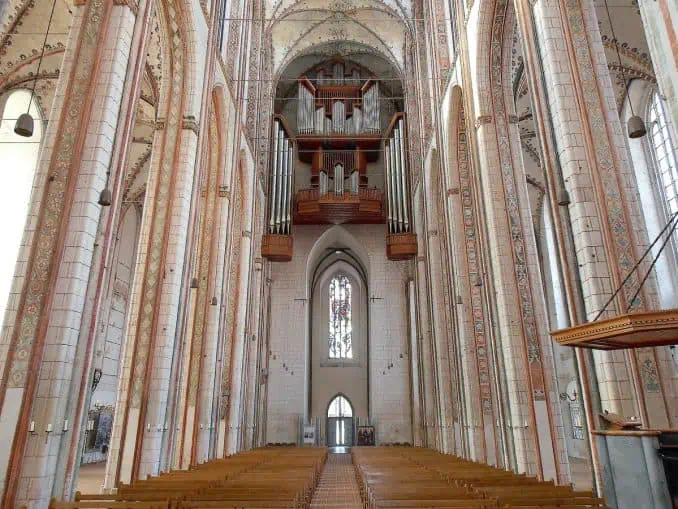 St. Marien Kirche in Lübeck Hauptschiff