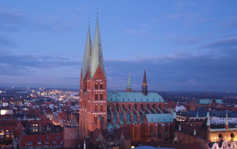 St. Marien Kirche vom St. Petri Turm