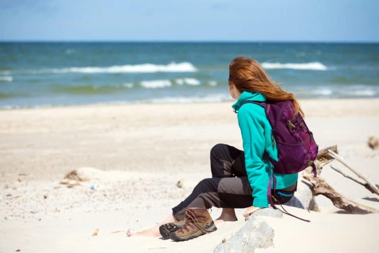 Wanderweg an der Ostsee