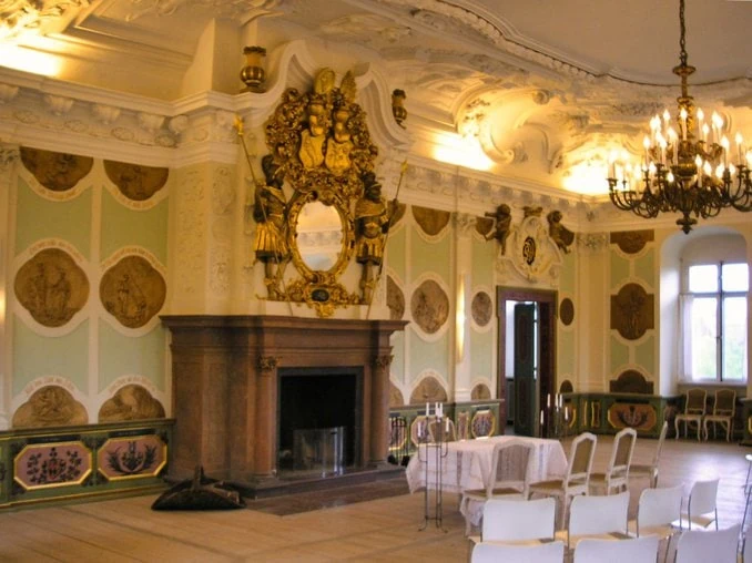 Rittersaal in the Gut Hohen Luckow