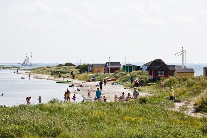 Strandhäuser bei Erik’s Tail, Marstal auf Ærø