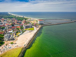 Polnische Ostsee Strand in Darlowko