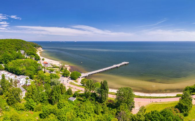Strand in Gdynia